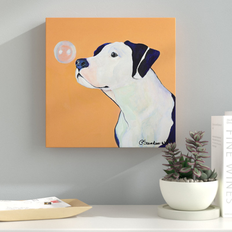 Fascination, reproduction d’art sur toile tendue, H 14 po x l 14 po x P 2 po