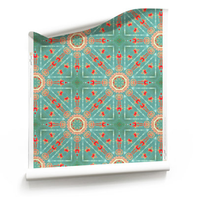 Beaufort | Starburst Medallion Wallpaper Double Roll