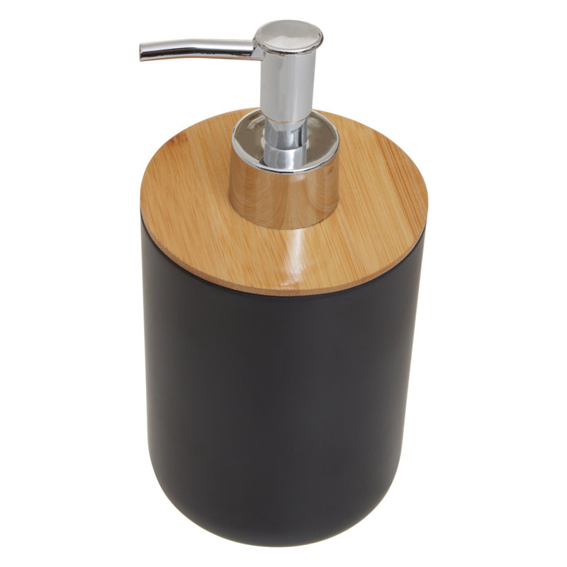 Leiker Soap / Lotion Dispenser, Black