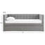 Parks Upholstered Daybed with Trundle - Twin-1697098991