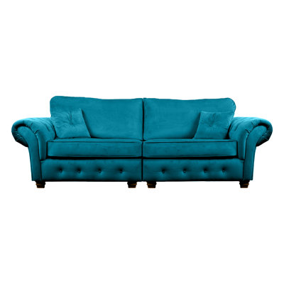 Lila 4 Seater Velvet Sofa