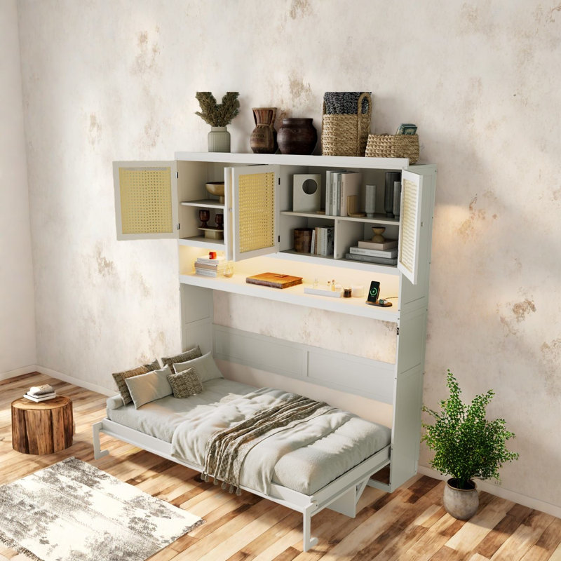 Lits peu encombrants, rangement simple en bois MDF pour la maison