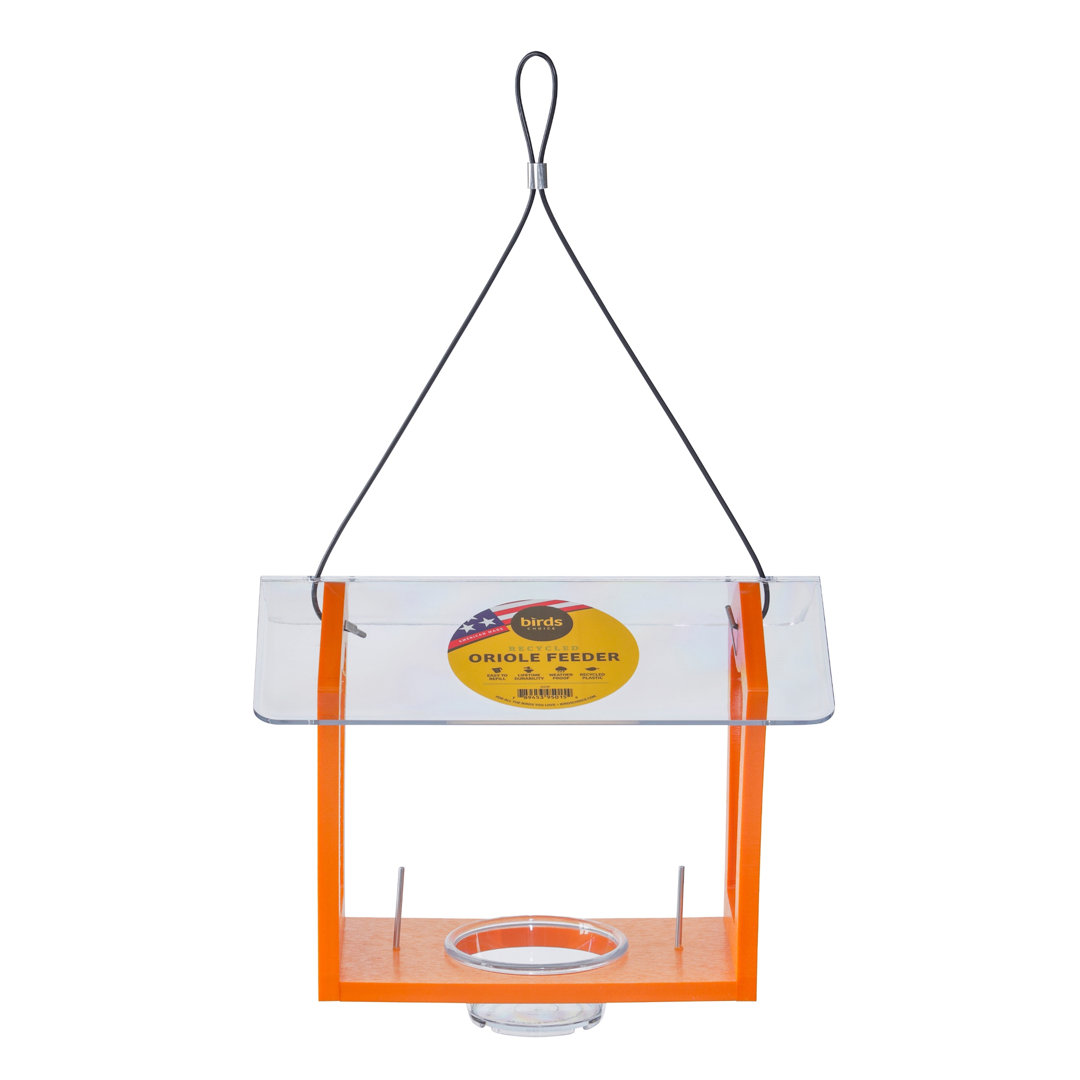 Birds Choice 3-oz. Nectar and Jelly Oriole Feeder, Orange Birds Choice
