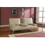 Comerford 3 Seater Faux Leather Sofa Bed-36406048-89989735