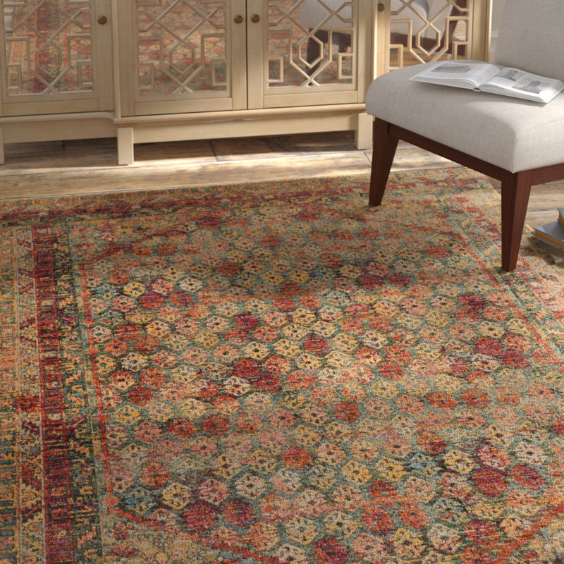 Dallen Oriental Indoor Rug, Rectangle 6'7" x 9'4"