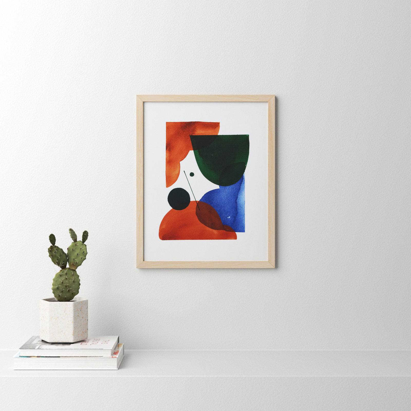 Fischert "Abstract Geometric" Print