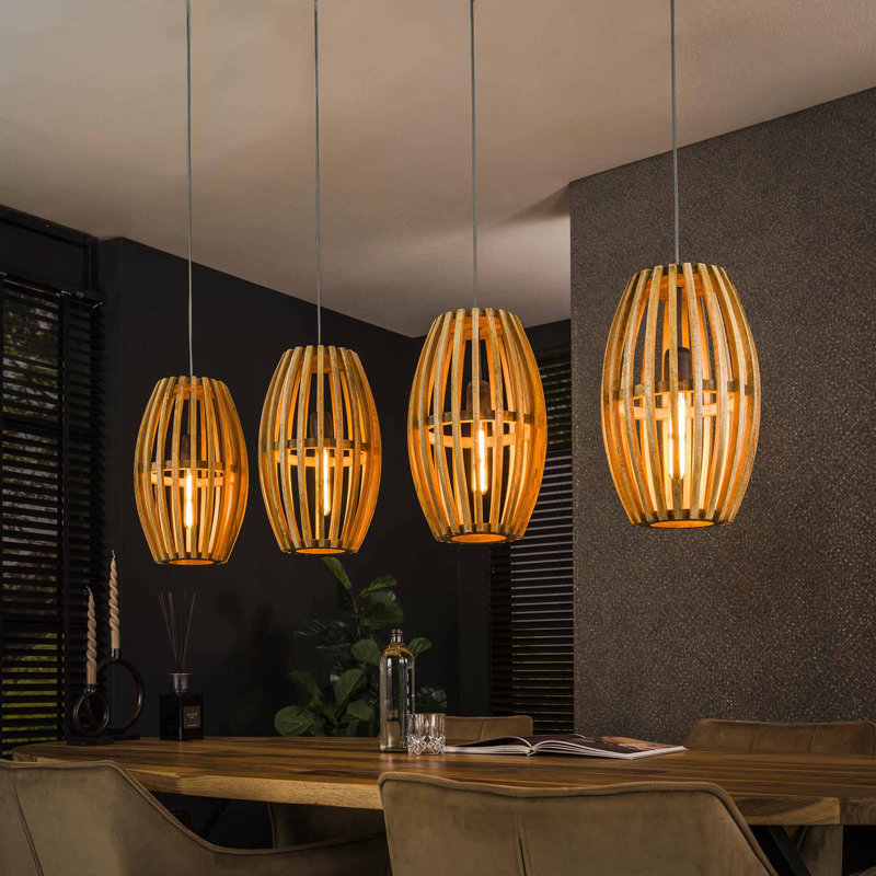 Laytonville 4 - Light Natural Pendant
