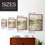 Sandy Seagrass Shores, reproduction encadrée - bois massif-112355474-112355478