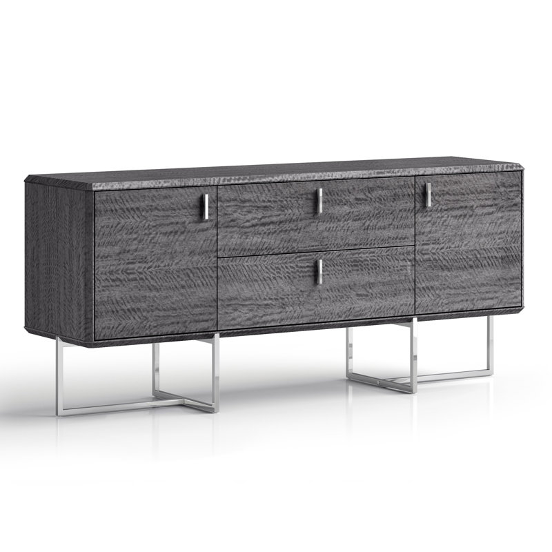 Commode combinée 2 tiroirs l 70 po