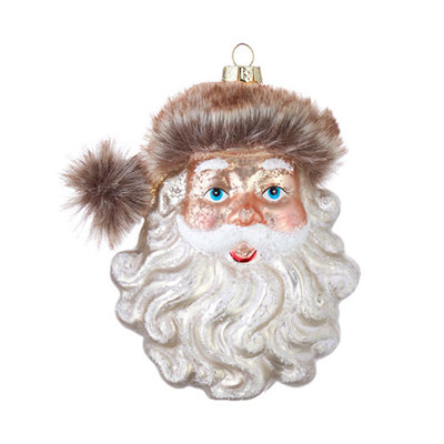 Ornement figurine suspendu père noël