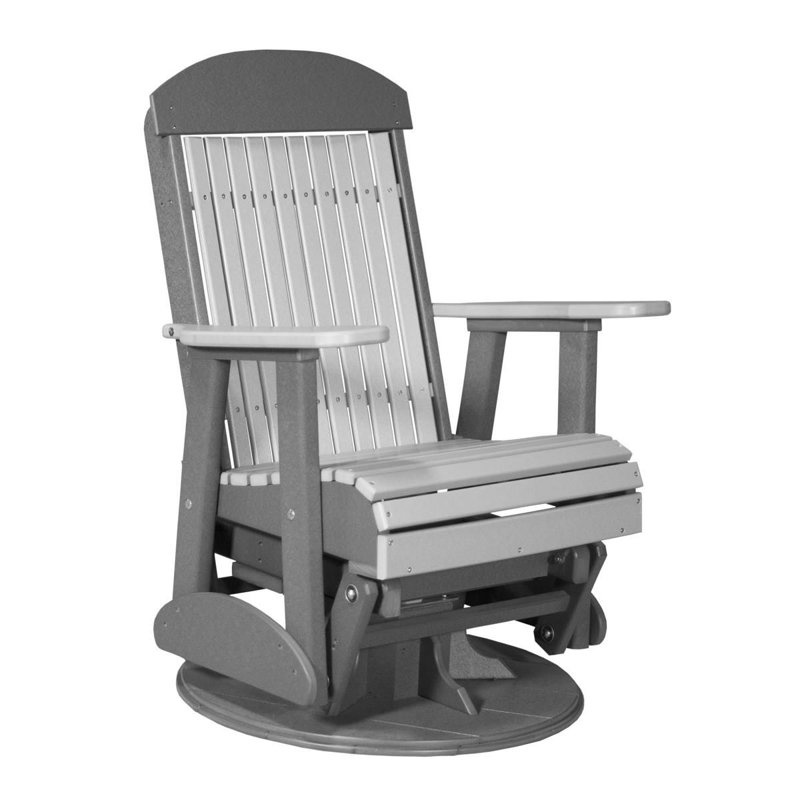 Tanuja Outdoor Glider, Dove Gray/Slate