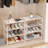 8 Pair Stackable Shoe Rack
