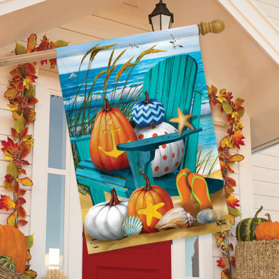 Drapeau Fall House at the Beach 28 x 40