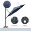 Cristina 2.92m Traditional Parasol-186612292