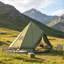 Tente de camping extérieure imperméable, tente tipi, tente de camping extérieure