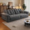Gray Chenille Modular Sofa