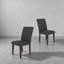 Chaise de salle à manger rembourrée (ensemble-2)-1930663125