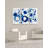 A Premium 'Blue Circle Study IV' Print Multi-Piece Image on Canvas-899332078