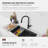 Modern Faucet Stylish Napoli One-Handle Stainless Steel Pull Down Kitchen Faucet-61536833