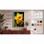 Daffodil with Dewdrops Botanical 1 Piece Wrapped Canvas Wall Art-2146868930-2146868928