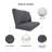 Outdoor Loveseat Cushion, Deep Seat/Back Replacement Cushion 5 Inch-1672497121