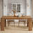 63" Solid Wood Dining Table for 4-6, Farmhouse Rectangular Kitchen Table for Dining Room