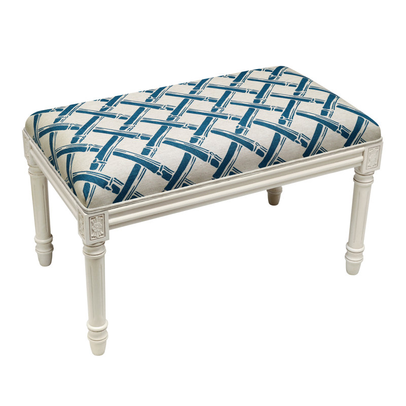 Banc rembourré Barlet, Bleu marine
