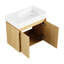 Meuble-lavabo de salle de bain avec vasque en céramique, porte, armoire de rangement pour salle de bain-2033347854