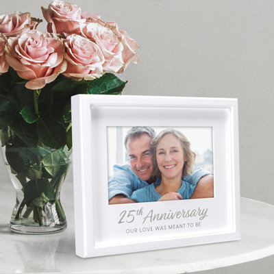 Dinoshan White Picture Frame with Mat