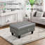 Beitz Faux Leather Ottoman-1098297357
