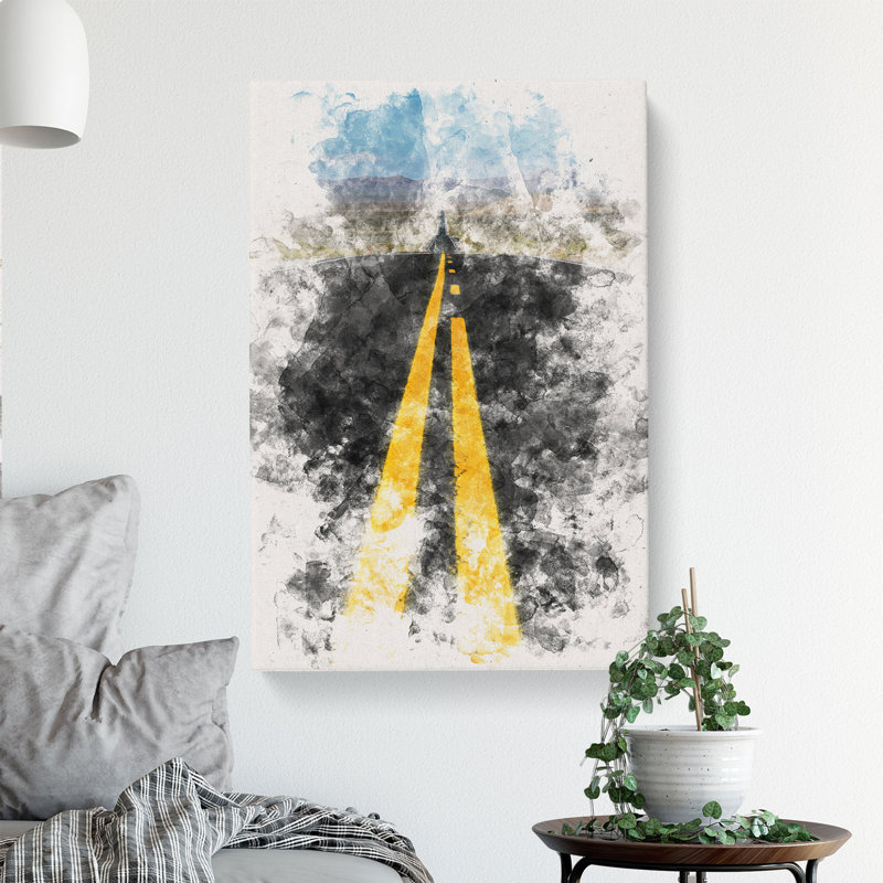 Horizon Of Nevada - Wrapped Canvas Painting, 60cm H x 40cm W x 3cm D
