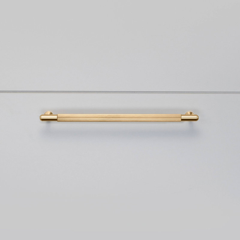 Pull Bar / Linear, 8 43/50", Brass