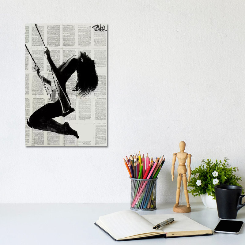 Loui Jover by Loui Jover - Wrapped Canvas Gallery-Wrapped Canvas Giclée, 30.48cm H x 20.32cm W