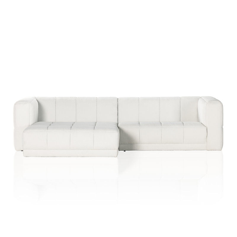 Tavi Chaise Sectional, Fiqa Natural Boucle