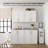 Whiffen White Storage Cabinet with Panel Doors 24.5" D x 32" W x 36" H