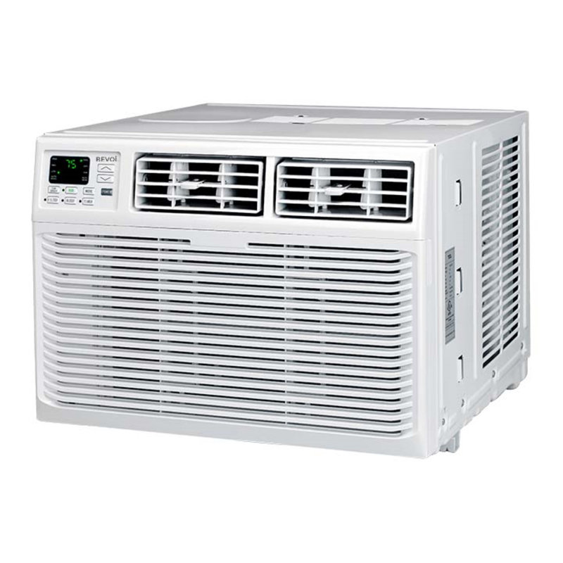 Climatiseur de fenêtre Bevoi 12 000 Btu Easycool avec télécommande 115 V en blanc