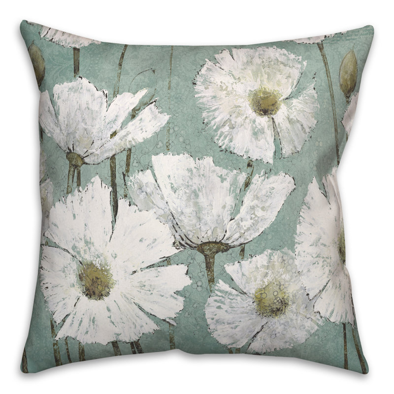 Floral Throw Pillow
