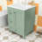24-Inch Bathroom Vanity Cabinet with Adjustable Shelf and 3 Drawers-411922141-411922143