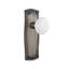 Prairie Plate with White Porcelain Door Knob-415238361-415238353