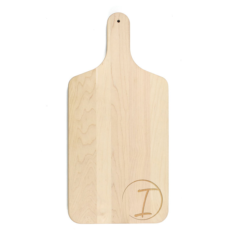 Cercle monogramme - planche à découper I