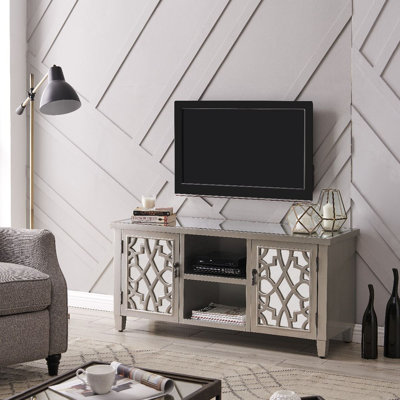 Litzy Unfinished Corner TV Stand for TVs up to 50"