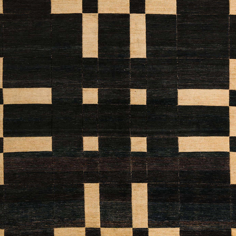Abstract Indoor Rug, Square 7'