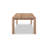 Daifuku Large Dining Table Brushed Natural Oak-401584159