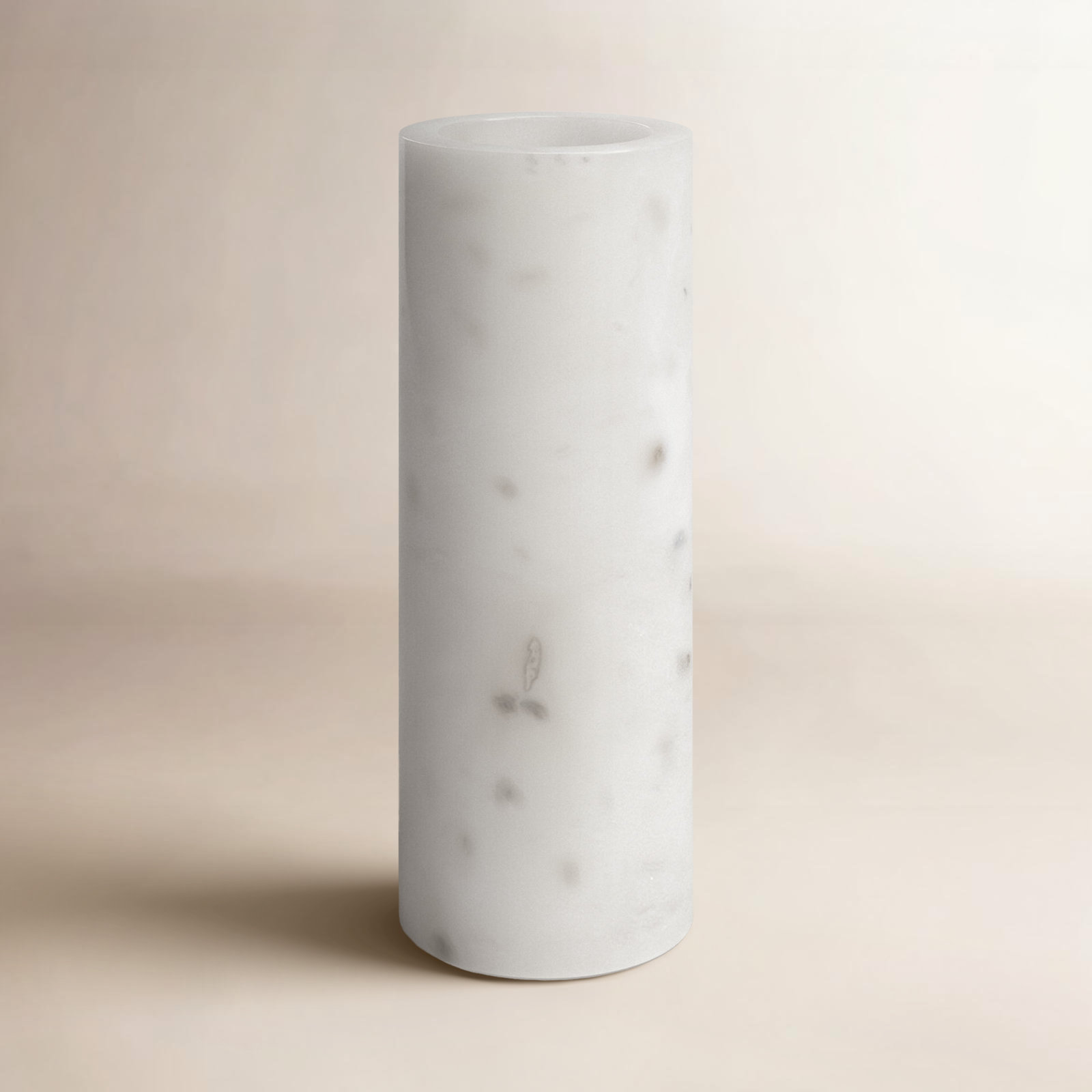 Matheson 8'' Stoneware Table Vase, White