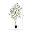Arbre de bougainvillée artificiel 5 pi pour patio, porche et salon-1433273697