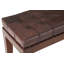 Adamson Genuine Leather Upholstered Bench