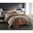 Malya Cotton Quilted Striped Coverlet - King-101301644