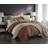 Malya Cotton Quilted Striped Coverlet - Queen-101301642
