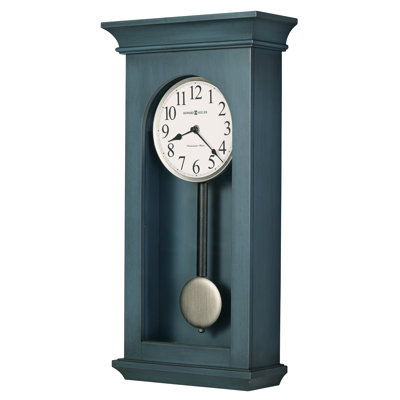 Loreen Solid Wood Pendulum Wall Clock