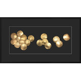 Gold Leaf Capiz Shell Wave 2 Painting